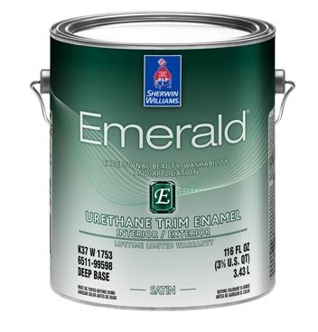 Sherwin Williams Emerald paint