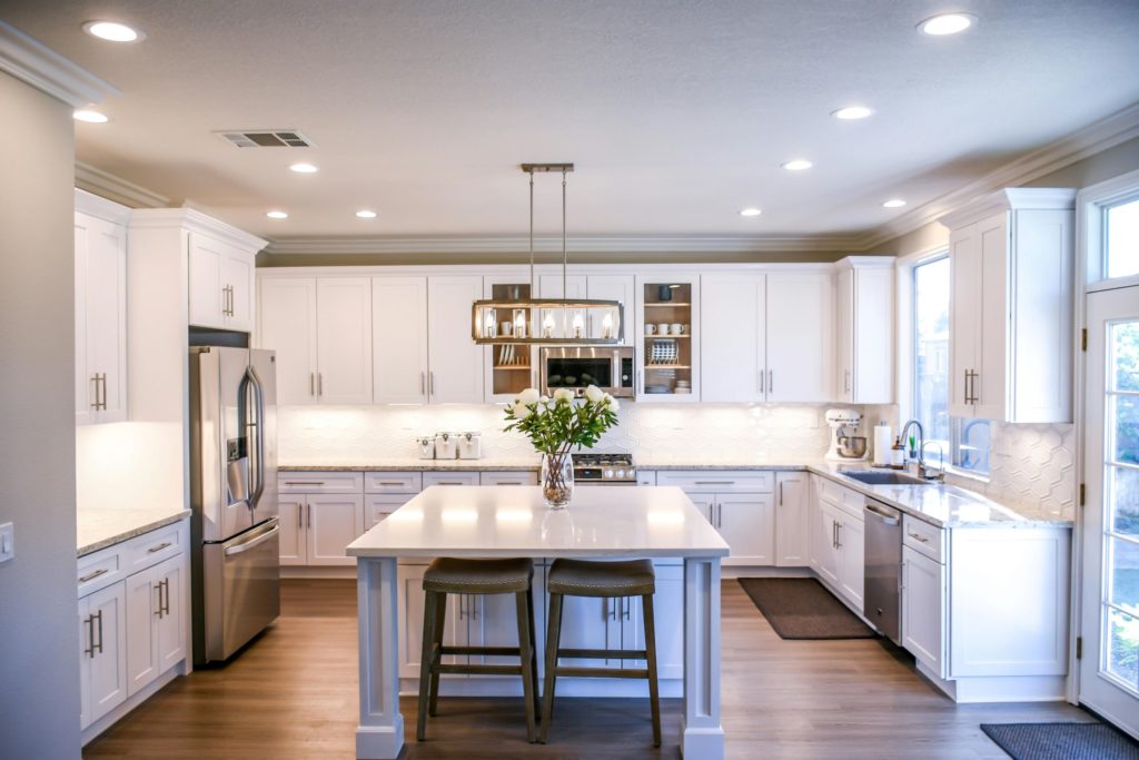 painting the kitchen